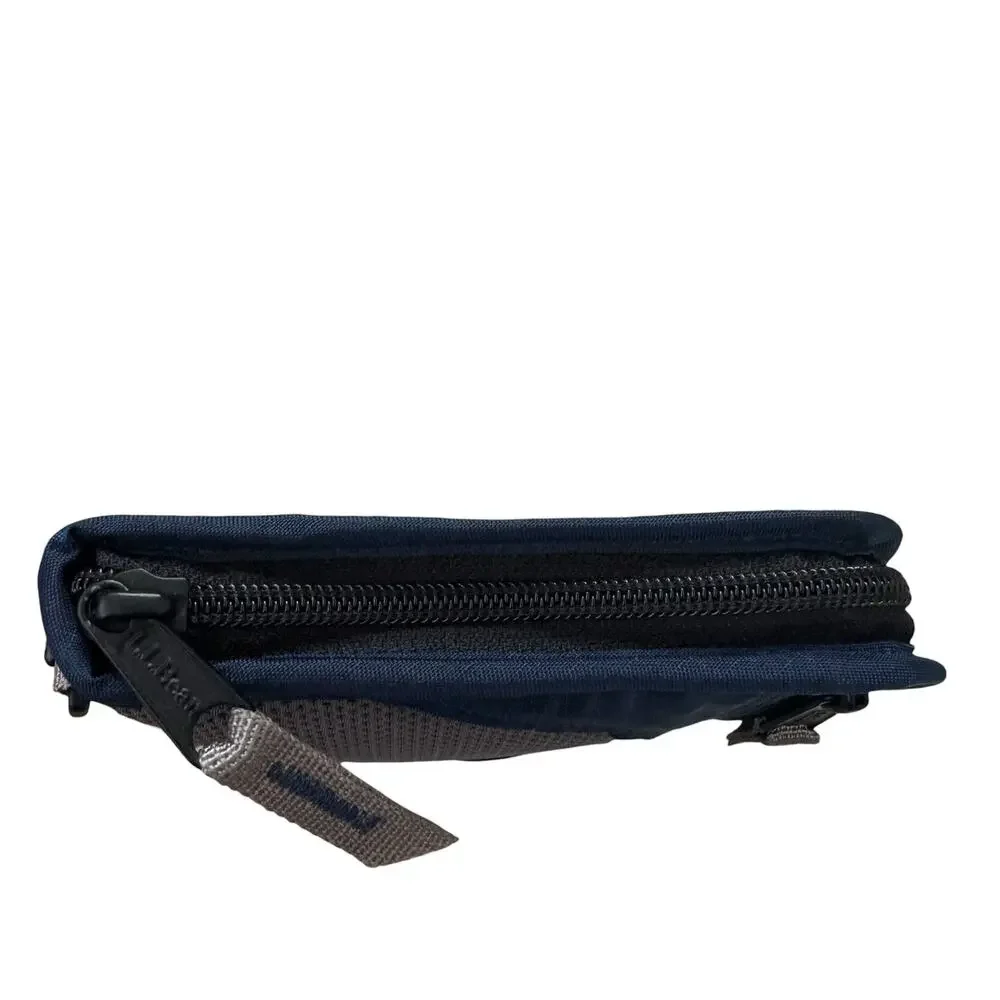 LL BEAN Travel Document Holder Wallet Zip-around Nylon Strap Passport Pockets
